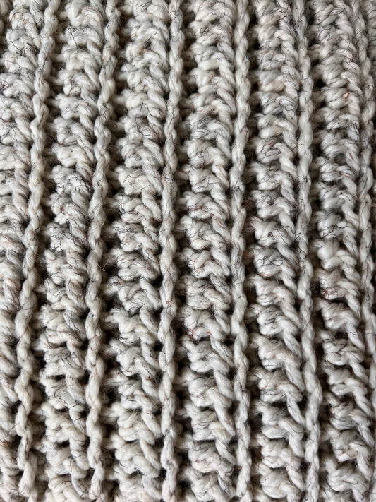 The Bassett Crochet Throw